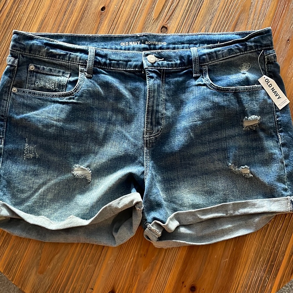 NWT OLD NAVY JEAN SHORTS • SZ 16